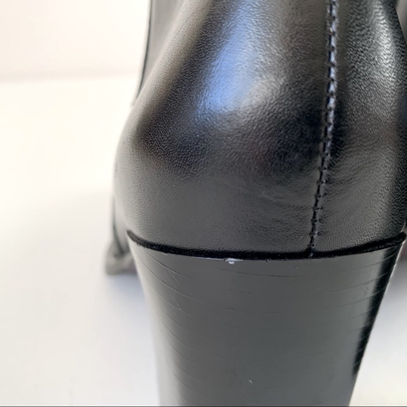White Mountain Black Leather Boots - Picture 13 of 13